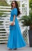 Elizabeth Vivien maxi sukienka niebieska intense-2